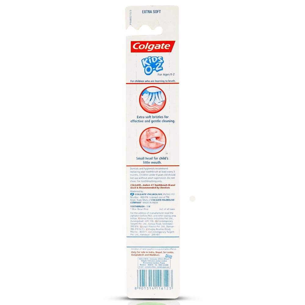 Colgate Kids 0-2 Years Toothbrush Multicolor