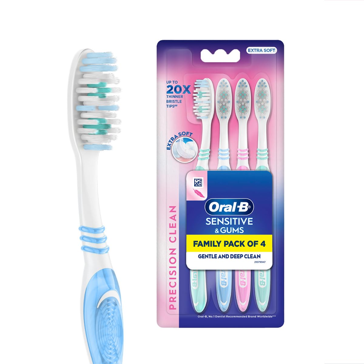 Oral-B Extra Soft Multicolour Tooth Brush Set