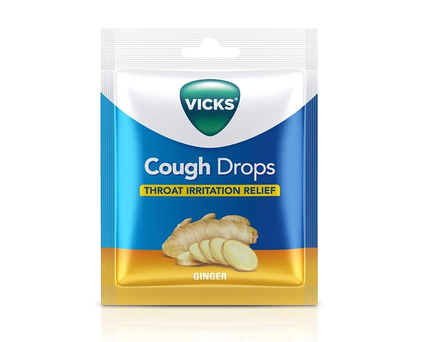 Vicks Cough Drops Bags Ginger 2g 20count