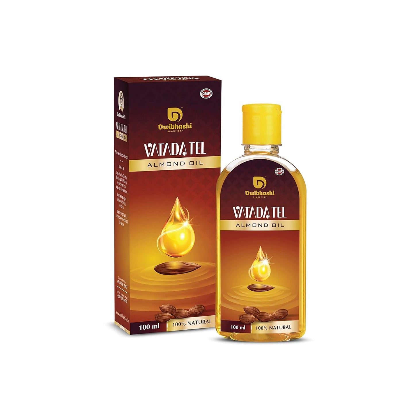 Dwibhashi Almond Oil 100 ml