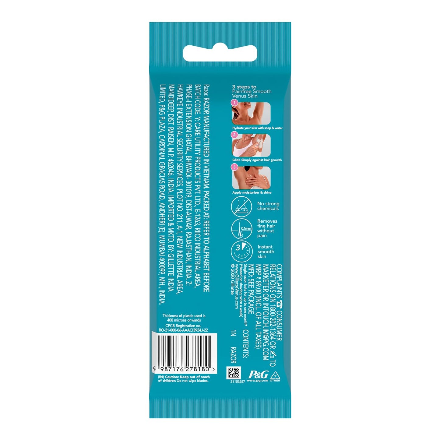 Gillette Simply Venus Hair Removal Razors for Women