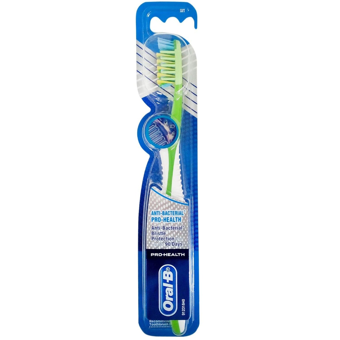 Oral B Toothbrush - Anti-Bacterial Pro-Health Multicolor