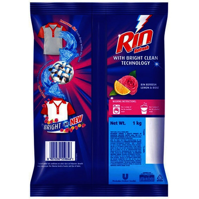 Rin Refresh Detergent Powder 1 kg