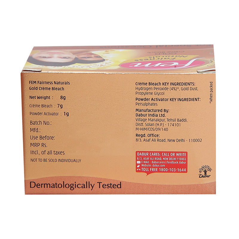 Fem Gold Fareness Bleach Crème 8 g
