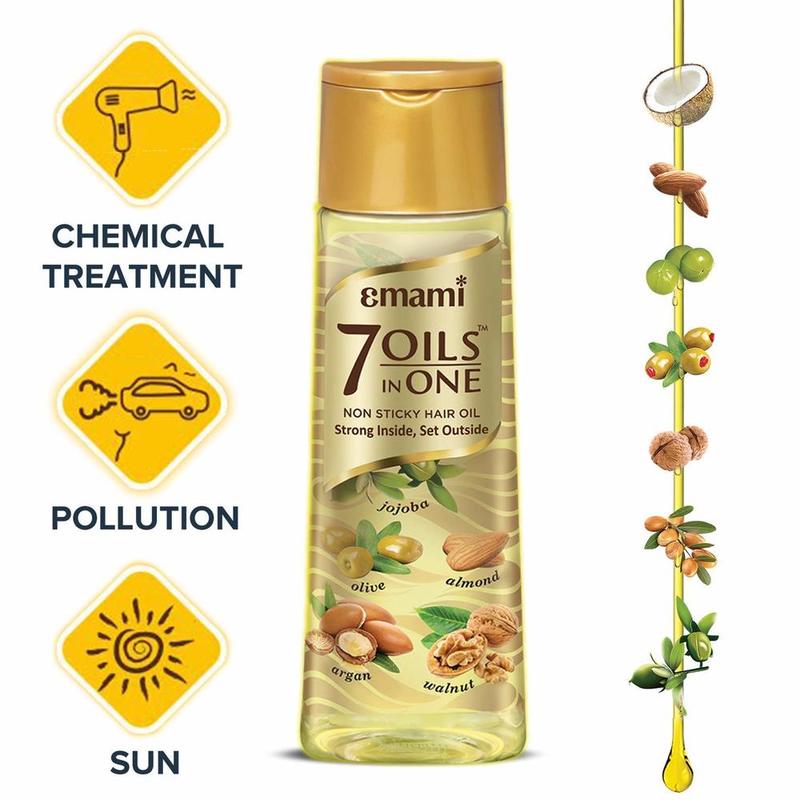 Emami 7 Oils In One Non-Sticky Hair Oil 200 ml