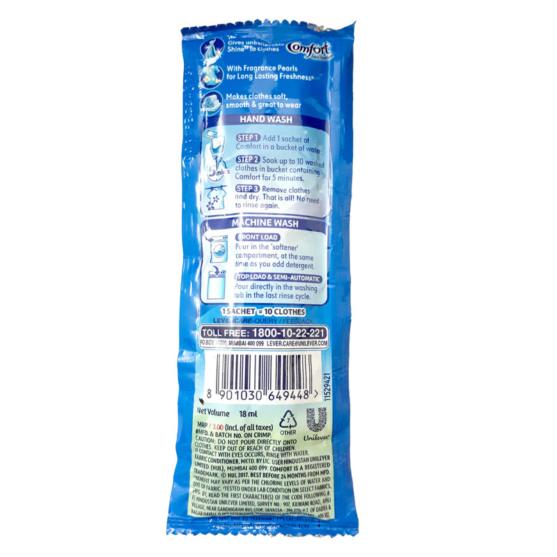 Comfort Fabric Conditioner 40 N (18 ml Each)