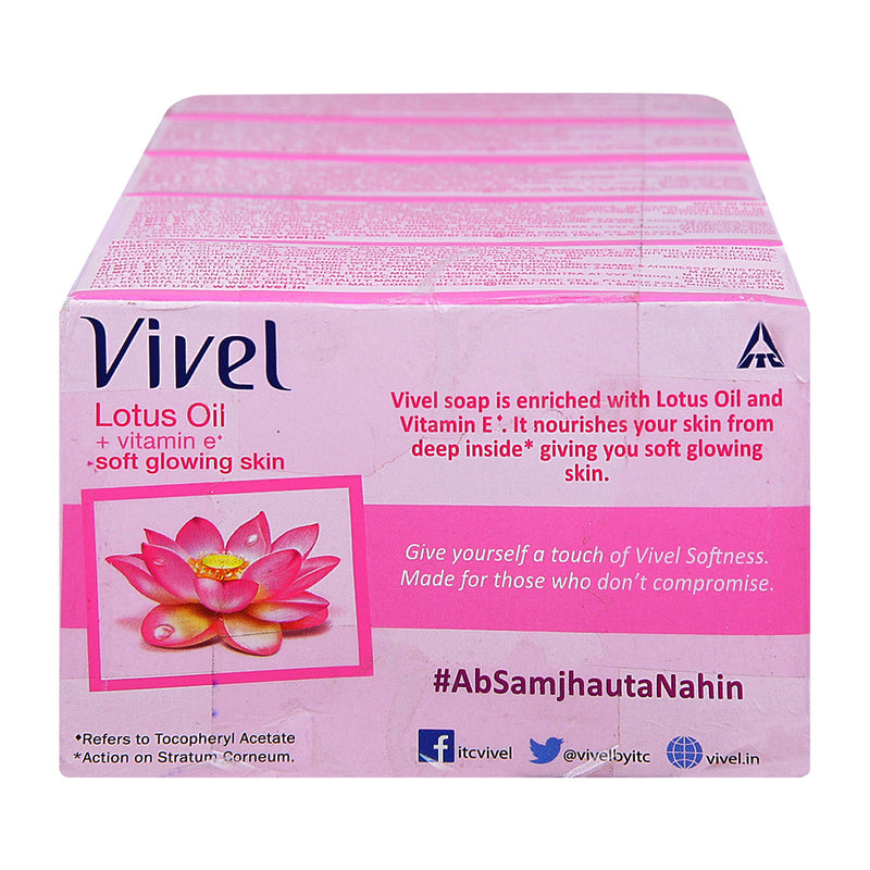 Vivel Soap Lotus Oil, 4N (100 g Each)