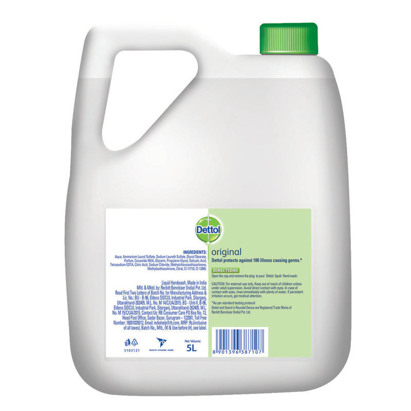 Dettol Liquid Handwash Original 5 L
