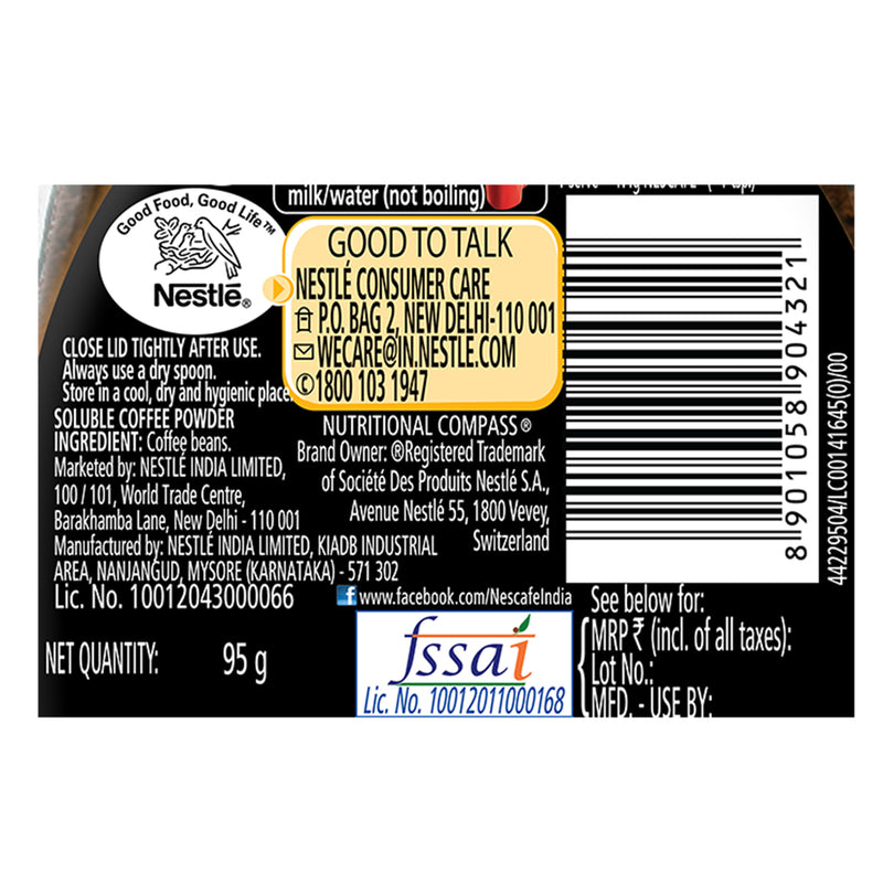 Nescafe Dark Roast 95 g