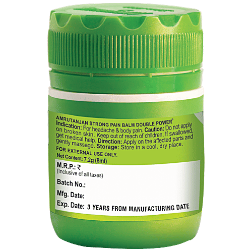 AMRUTANJAN STRONG PAIN BALM 8 ML