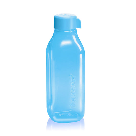 Tupperware Aquasafe 1ltr Square Screw Cap Bottle Associated colour