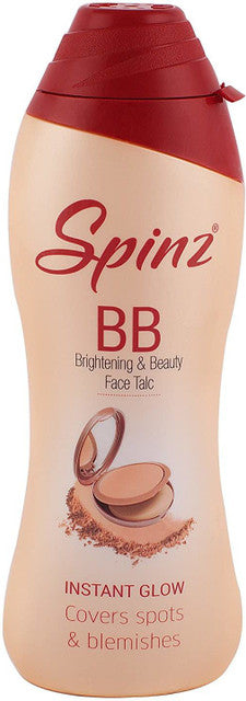 Spinz BB Talc, instant glow cover spots & blemishes 40g