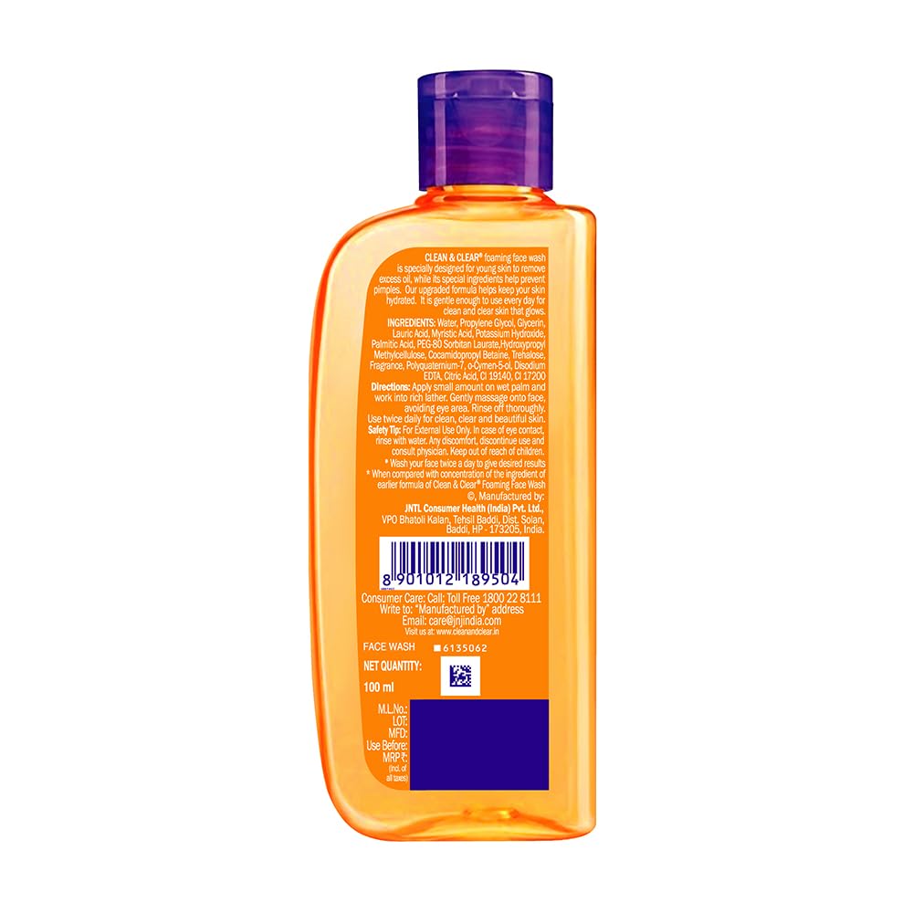 Clean & Clear Facial Wash 100 ml