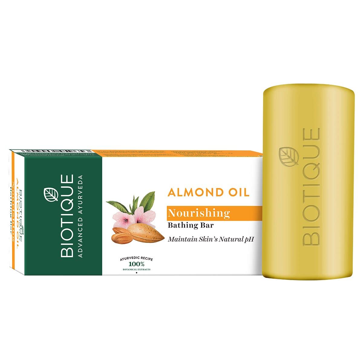 Biotique Almond Oil Nourishing Bathing Bar 150gm