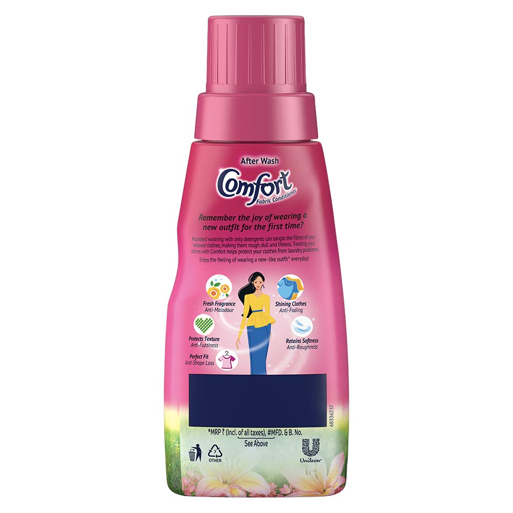 Comfort After Wash Lily Fresh Fabric Conditioner 220 ml