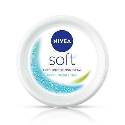 NIVEA Soft Light Moisturizer For Face, Hand & Body  100ml