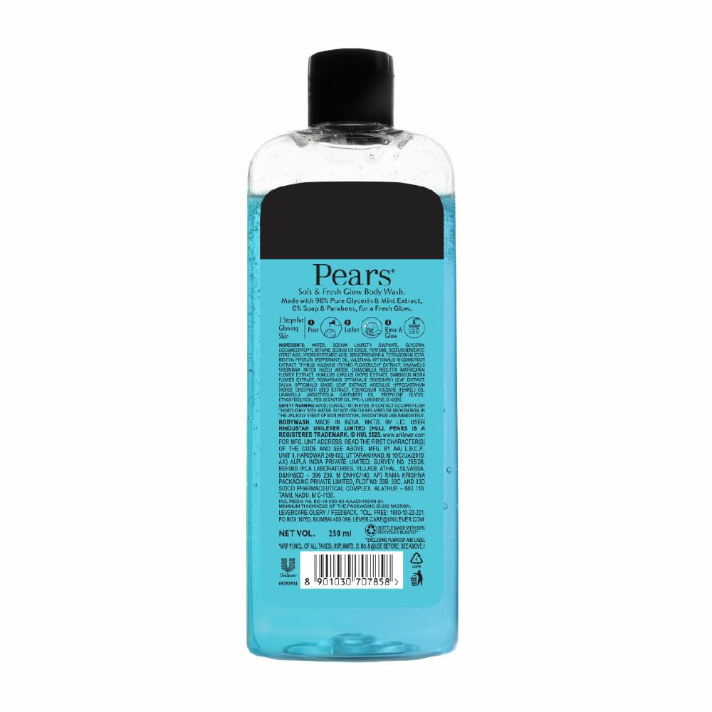Pears Soft & Fresh Shower Gel 250 ml