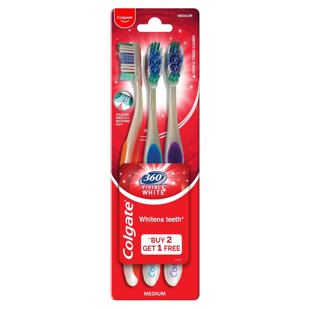 Colgate 360 Visible White Toothbrush