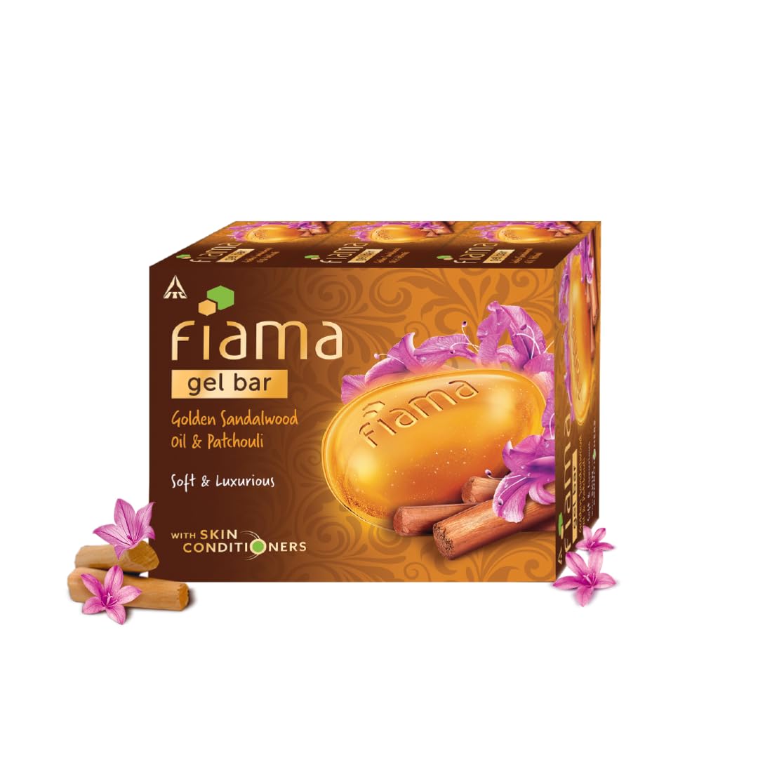 Fiama Gel Bathing Bar Golden Sandalwood Oil