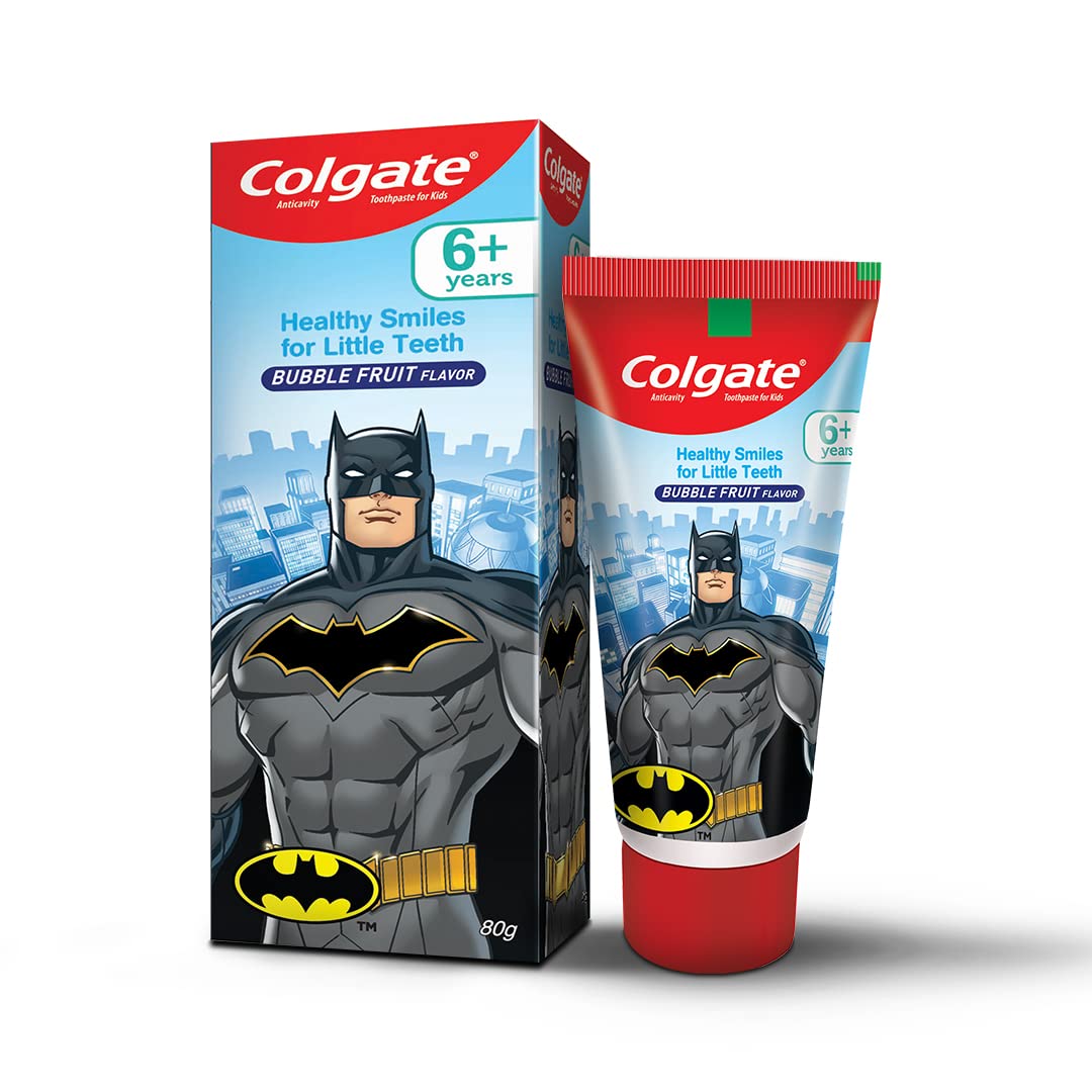 Colgate Kids Toothpaste For 6+ Years, Bubble Fruit Flavour 80 Gram
