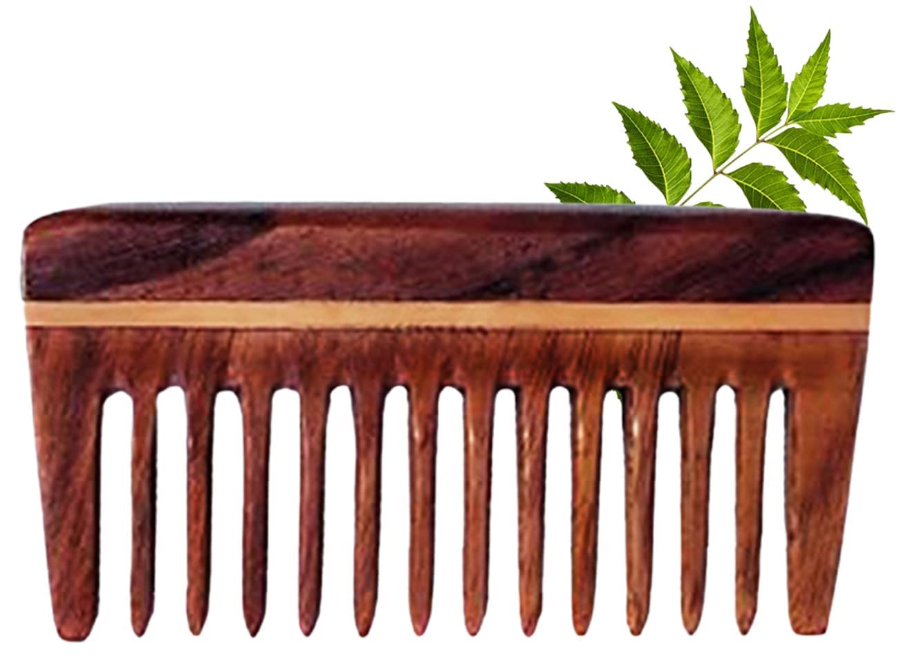 LGS Organic Pure Neem Wood Comb