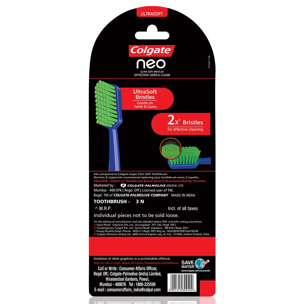 Colgate Neo Bristles Ultra Soft Toothbrush