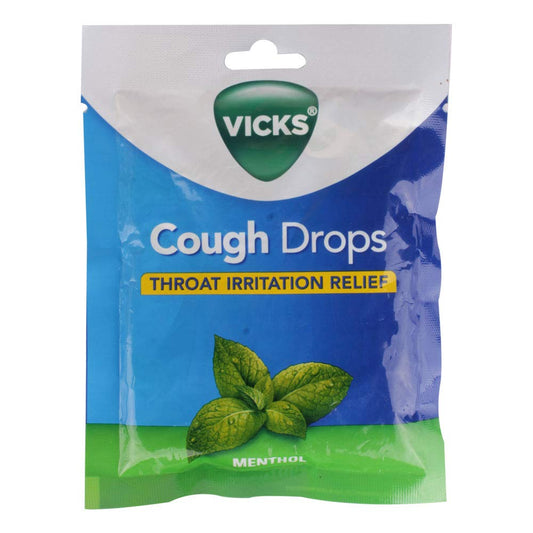 Vicks Cough Drops Bags Menthol 2g 20 count