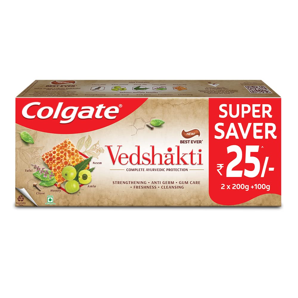 Colgate Swarna Vedshakti Ayurvedic Toothpaste 500g