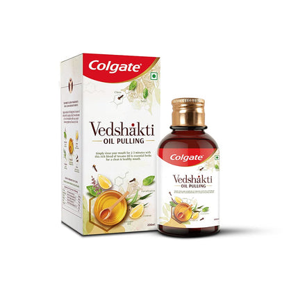 Colgate Vedshakti Oil Pulling Mouthwash,200ml