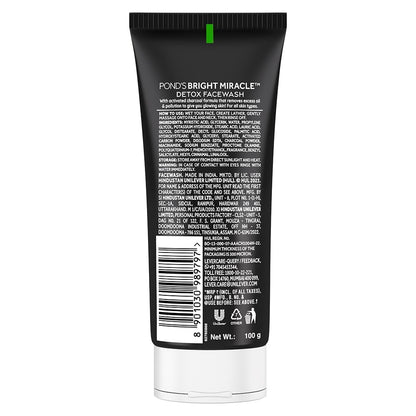 Pond's Bright Miracle Detox Facewash 100gm