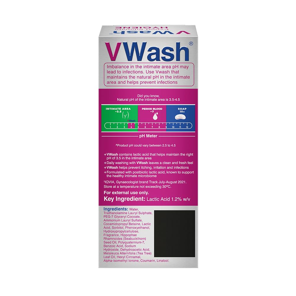 VWash Plus Expert Intimate Hygiene 100 ml