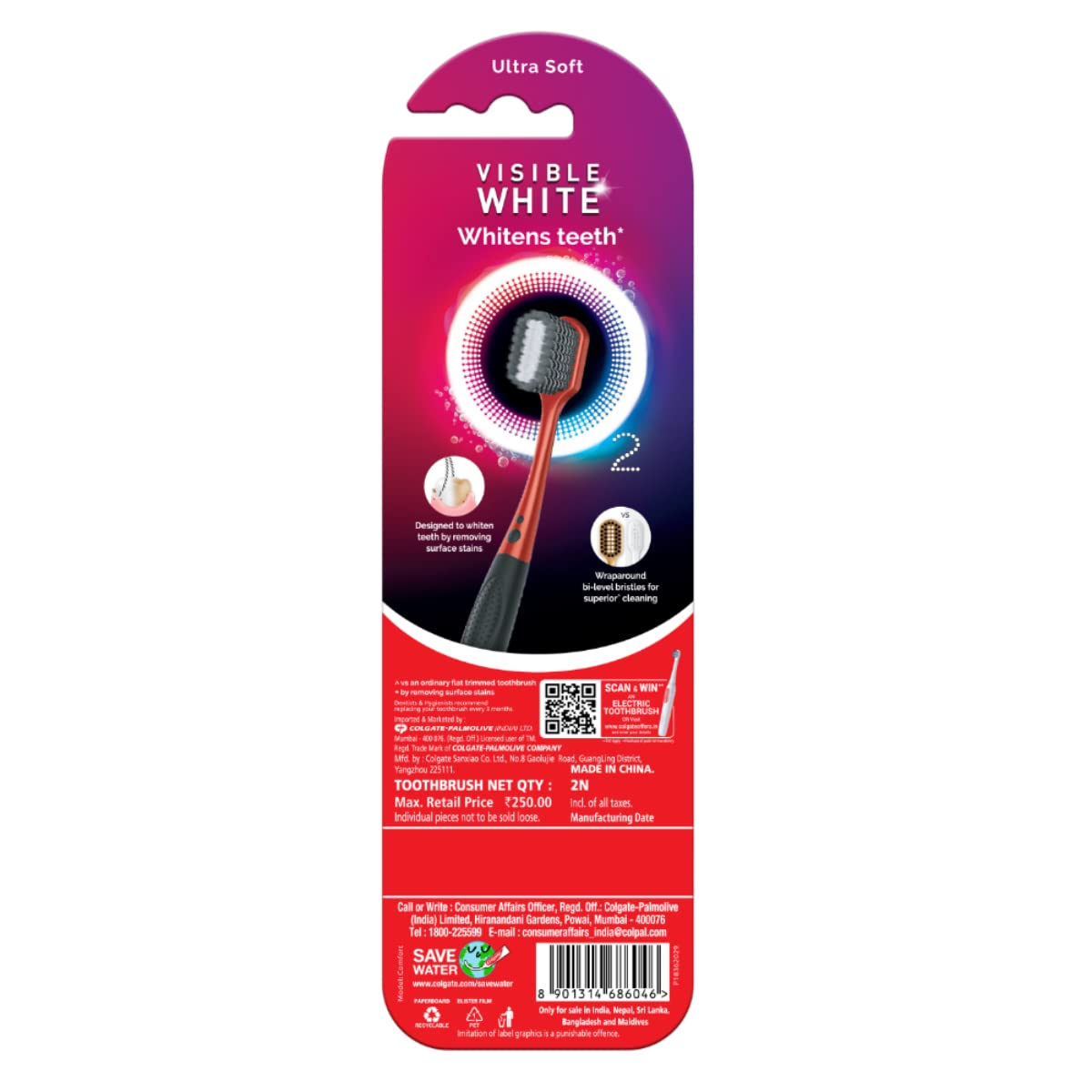 Colgate Visible White O2 Toothbrus
