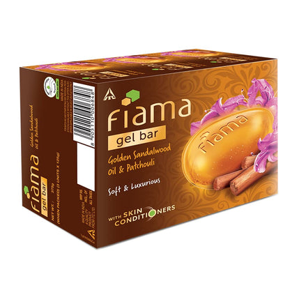 Fiama Gel Bathing Bar Golden Sandalwood Oil