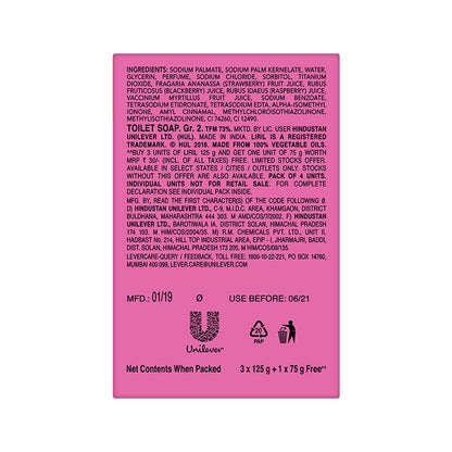 Liril Berry Blast Soap, 125 g