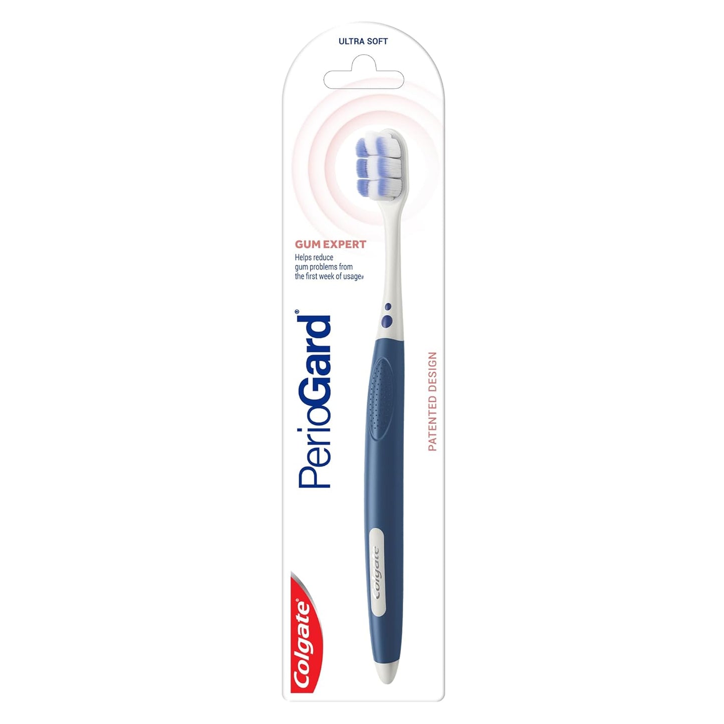 Colgate Periogard Gum Expert Ultra Soft Manual Toothbrush Multicolor
