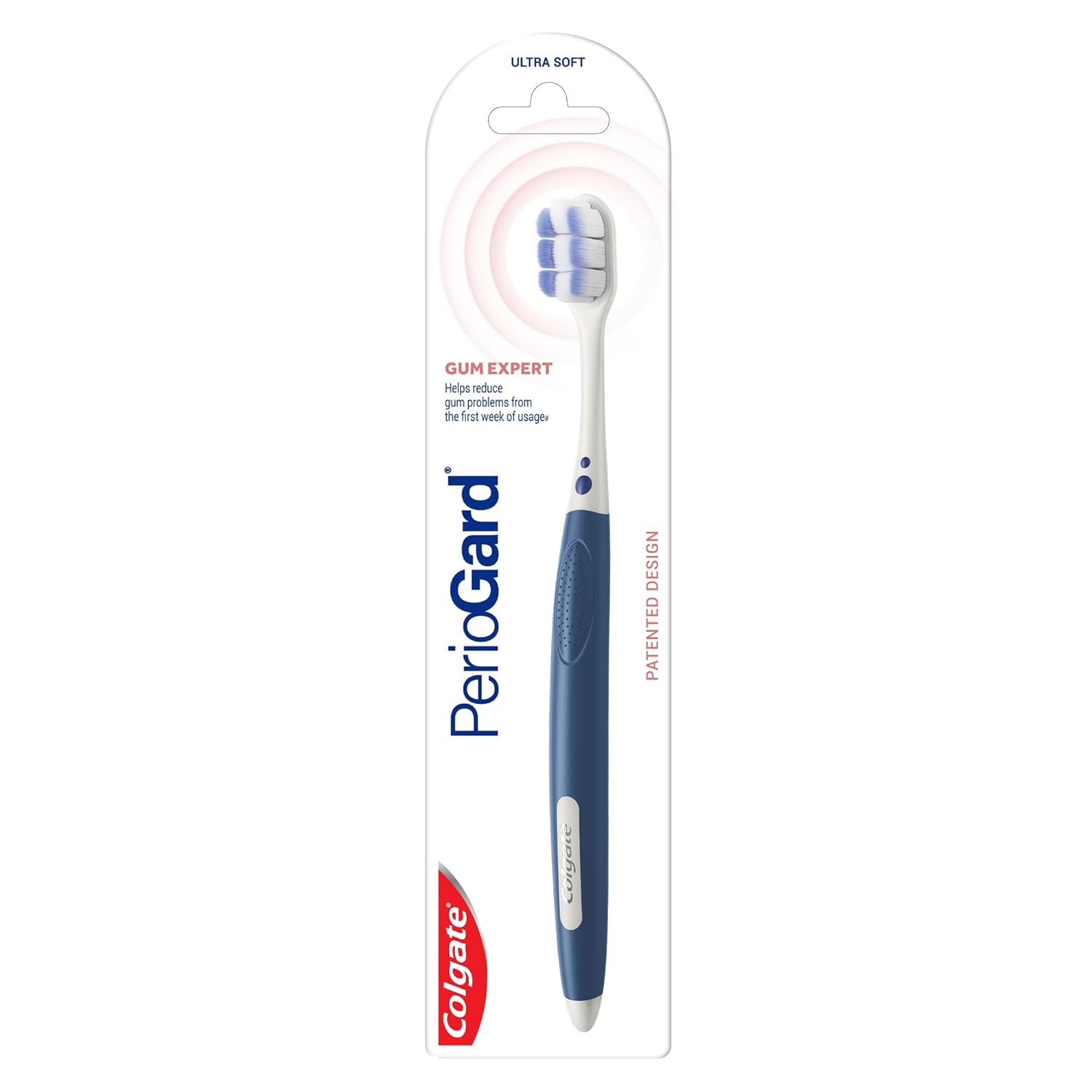 Colgate Periogard Gum Expert Ultra Soft Manual Toothbrush Multicolor