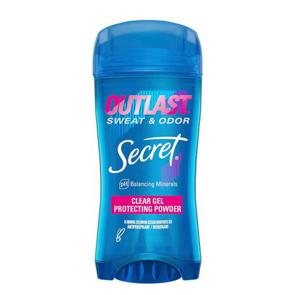 Secret Outlast Clear Gel A/P Deodorant Protecting Powder