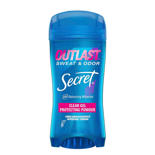 Secret Outlast Clear Gel A/P Deodorant Protecting Powder