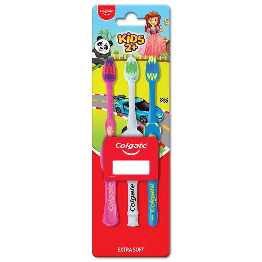 Colgate Toothbrush for Kids 2+ years Extra Soft Bristles