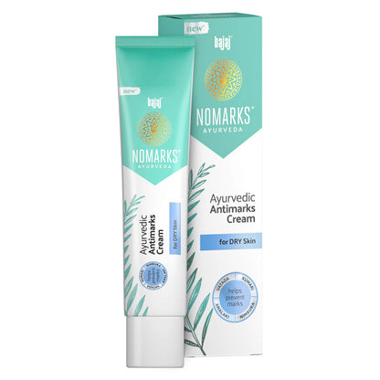 Bajaj Nomarks Ayurvedic Antimarks Cream for Dry Skin, 25gm