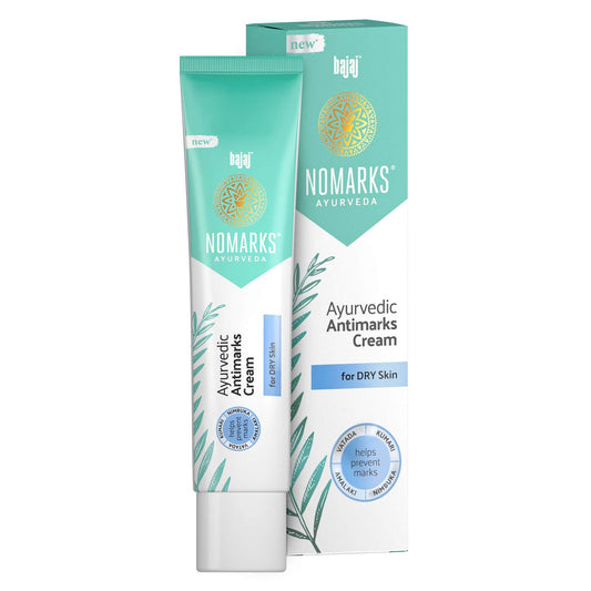 Bajaj Nomarks Ayurvedic Antimarks Cream for Dry Skin, 25gm