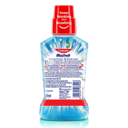 Colgate Plax Pepper Mint Mouthwash 500ml