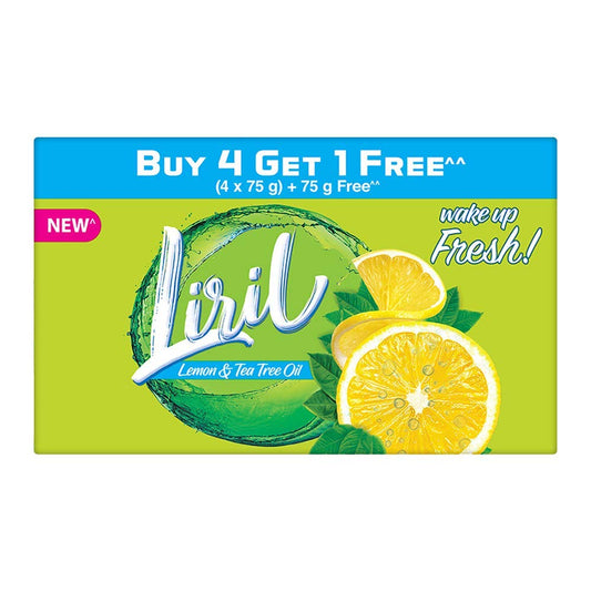 Liril Lemon and Tea Tree Oil Soap, 75g