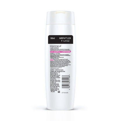 Pantene Advanced Hairfall Solution, 2in1 Hairfall Control Shampoo+Conditioner 180ML