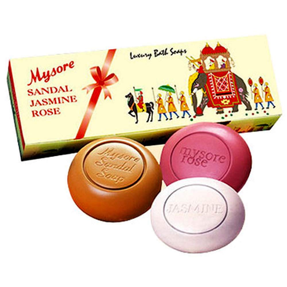 Mysore Sandal, Jasmine And Rose Soap, 450g