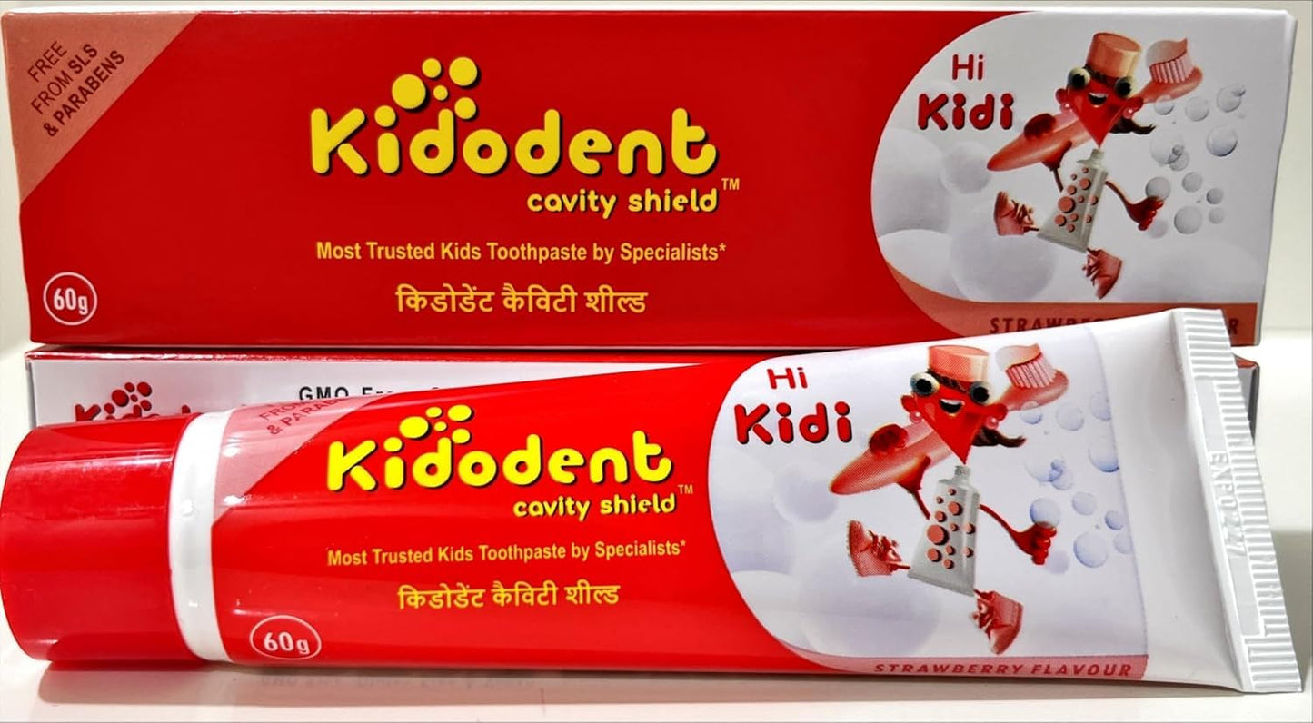 Kidodent Cavity Shield Kids Toothpaste - 60 gm