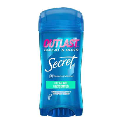 Secret Outlast Clear Gel Antiperspirant and Deodorant Scent