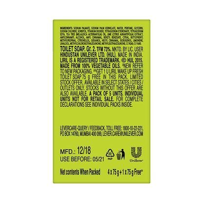 Liril Lemon and Tea Tree Oil Soap, 75g