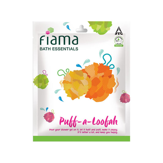 Fiama Bath Essential Puff-a-Loofah Soft, Exfoliated and Energized Skin