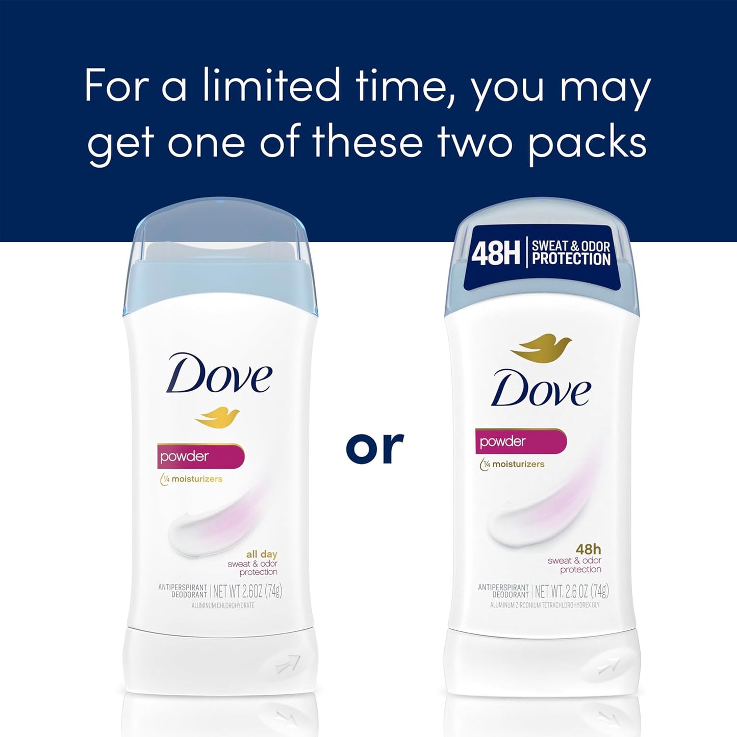 Dove Powder Invisible Solid Anti-Perspirant Deodorant